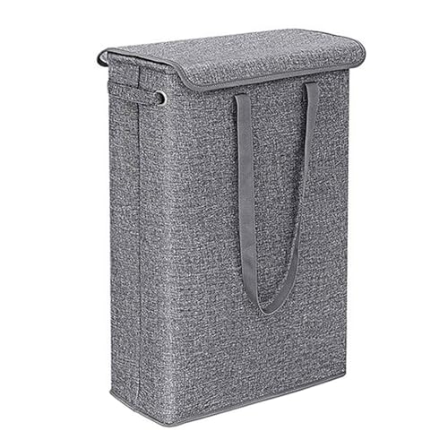 SHINROAD Waschmaschinen Seiten Organisator Wäscherei Aufbewahrungstasche mit ergonomischem Griff faltbares Design staubdestfischer Kapazität Kleidung Organisation Grau SHINROAD Waschmaschinen Seiten Organisator Wäscherei Aufbewahrungstasche mit ergonomischem Griff faltbares Design staubdestfischer Kapazität Kleidung Organisation Grau von SHINROAD