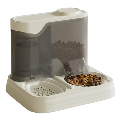 Automatischer Katzenfutter- und Wasser-, Katzenfutter- und Wasserspender, 11 x 9 x 9 Zoll filterbares Automatik mit Trockenmittelfall, sichere Vorräte mit großer Kapazität für Heimathause Automatischer Katzenfutter- und Wasser-, Katzenfutter- und Wasserspender, 11 x 9 x 9 Zoll filterbares Automatik mit Trockenmittelfall, sichere Vorräte mit großer Kapazität für Heimathause von SHITOOMFE
