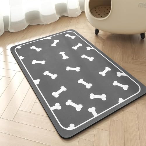 Saugfähige Hundematte für Futter- und Wassernapf, keine Flecken, leicht zu reinigen, schnell trocknend, Wasserspender-Matte, Puppenbedarf, Hundezubehör, Wassernapf-Matte Saugfähige Hundematte für Futter- und Wassernapf, keine Flecken, leicht zu reinigen, schnell trocknend, Wasserspender-Matte, Puppenbedarf, Hundezubehör, Wassernapf-Matte von SHJDBF