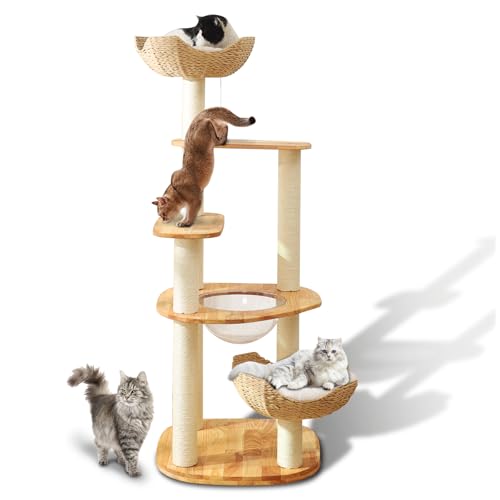 4Cat Condo Tower mit Sisal überzogenem Kratzbaum, von SHODMI