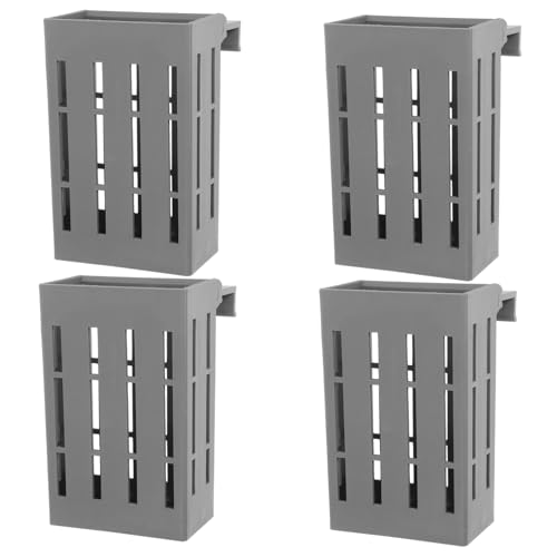 SHOWERORO 4 Stück Ständer für Wasserpflanzen Aquarien Zubehör Wasserhahn mit Abflussabdeckung Wassertopfvase Panel-Wasserhahn Aquariumdekoration Pflanzenbecher für Aquarien Plastik Dark Grey SHOWERORO 4 Stück Ständer für Wasserpflanzen Aquarien Zubehör Wasserhahn mit Abflussabdeckung Wassertopfvase Panel-Wasserhahn Aquariumdekoration Pflanzenbecher für Aquarien Plastik Dark Grey von SHOWERORO