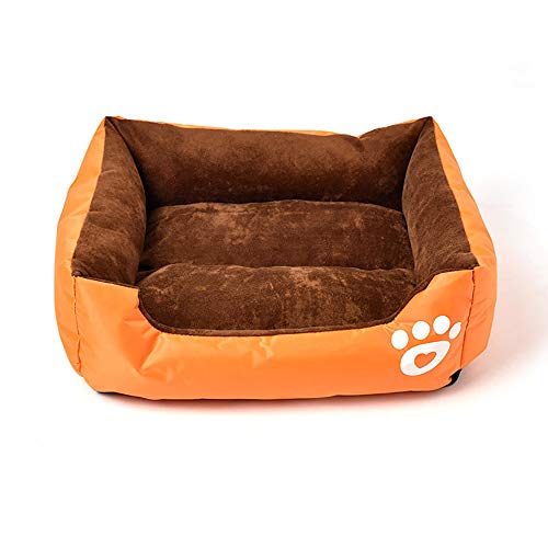 SHPEHP Deluxe Haustierbett, Hundebett mit kuscheligem Plüsch, warmes Haustierbett Donut Cuddler Haustierbett, mittelgroße und große Hunde atmungsaktiv-F-S von SHPEHP