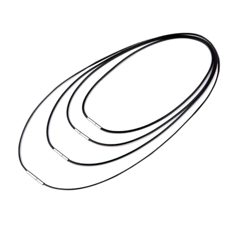 4 Stück Lederkette Herren Damen,2/3MM Lederband Mit Verschluss,Schwarz Geflochten Kunstleder Anhänger Halsketten,Mit Edelstahl Verschluss Lederhalsband Männer Geschenke Für Familie und Freunde 4 Stück Lederkette Herren Damen,2/3MM Lederband Mit Verschluss,Schwarz Geflochten Kunstleder Anhänger Halsketten,Mit Edelstahl Verschluss Lederhalsband Männer Geschenke Für Familie und Freunde von SHPUJUN