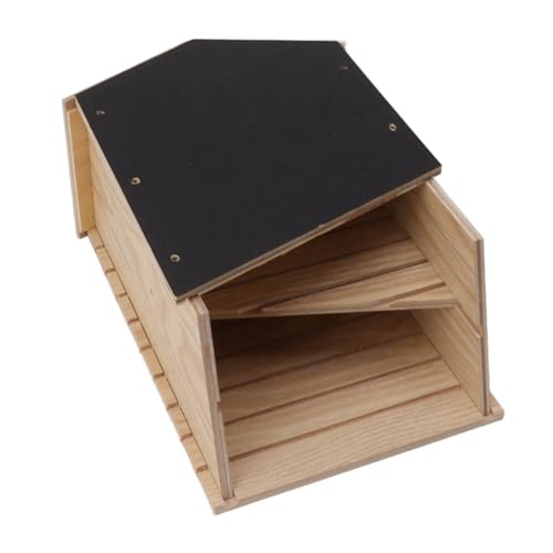 Doppelkammer-Fledermaushaus-Bausatz, Wasserfester, Winddichter Fledermauskasten aus Holz für den Außenbereich, Garten, Terrasse, Hof. Sorgfältig Handgefertigter Doppelkammer-Fledermaushaus-Bausatz, Wasserfester, Winddichter Fledermauskasten aus Holz für den Außenbereich, Garten, Terrasse, Hof. Sorgfältig Handgefertigter von SHUAIGUO
