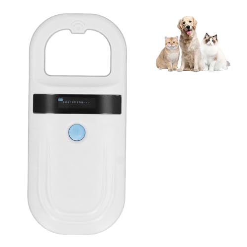 SHUAIGUO Animal Chipscanner, Tragbarer 134,2 -kHz -Leser mit 128 Datenspeicher für PET Livestock Wildlife, für ISO11784, FDX B, ID64 Microchips, 15 cm Lesenabstand SHUAIGUO Animal Chipscanner, Tragbarer 134,2 -kHz -Leser mit 128 Datenspeicher für PET Livestock Wildlife, für ISO11784, FDX B, ID64 Microchips, 15 cm Lesenabstand von SHUAIGUO