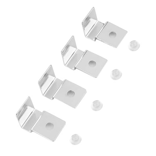 SHUAIGUO Aquarium-Abdeckungshalterung, Edelstahl-Aquarium-Glasabdeckungsclip, Anti-Rutsch, Unterstützung von Aquarien, mit Speziellem Formdesign, mit SHUAIGUO Aquarium-Abdeckungshalterung, Edelstahl-Aquarium-Glasabdeckungsclip, Anti-Rutsch, Unterstützung von Aquarien, mit Speziellem Formdesign, mit von SHUAIGUO