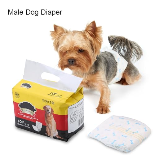 SHUAIGUO Männliche Hund Bauch Wrap (M) von SHUAIGUO