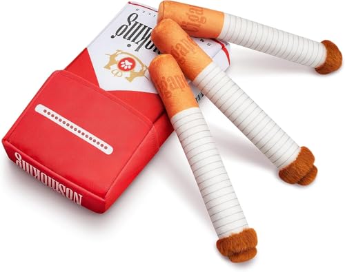 SHYSBV Hundespielzeug Zigarette Lustiges Hunde Plüsch Spielzeug Hunde Zigaretten Spielzeug Interaktives Hundespielzeug Quietschspielzeug Welpen Geschenk, Hundezubehör von SHYSBV