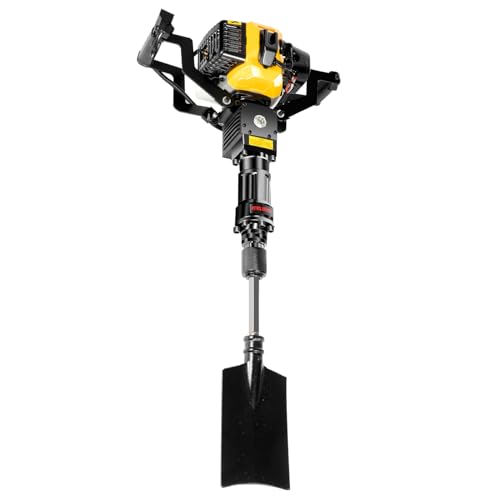 SHZICMY Tragbarer Bagger 33cc 2 Stroke Pflanzschaufel Garten Baum Bagger Maschine Handheld Digger Graben Maschine, Post Hole Digger für Garten Bauernhof und Haus SHZICMY Tragbarer Bagger 33cc 2 Stroke Pflanzschaufel Garten Baum Bagger Maschine Handheld Digger Graben Maschine, Post Hole Digger für Garten Bauernhof und Haus von SHZICMY