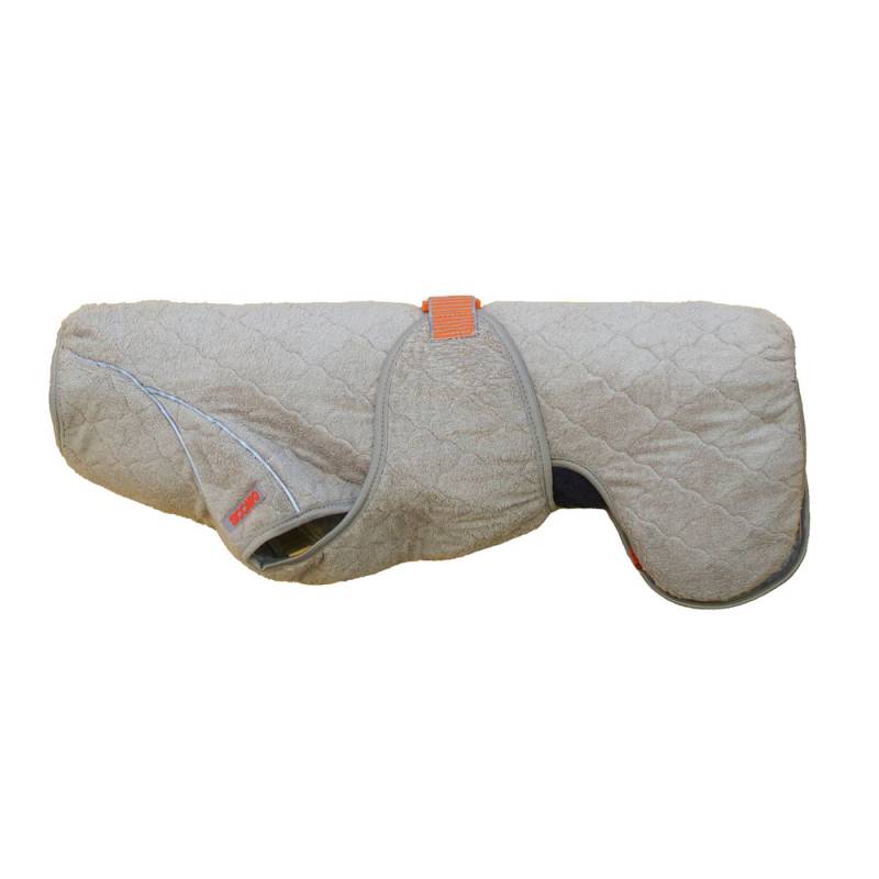 SICCARO Hunde-Bademantel Supreme 2.0 sand, Gr. 45, Rückenlänge: ca. 45 - 50 cm von SICCARO