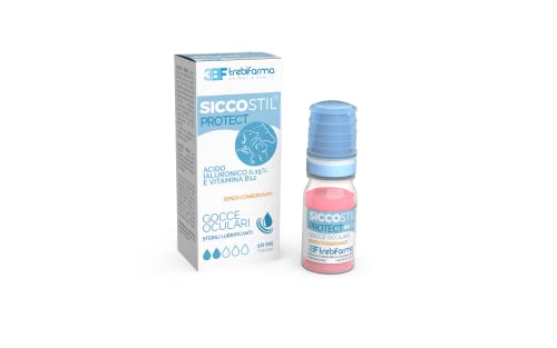 SICCOSTIL Protect – 3BF – sterile und schmierende Augentropfen – Hyaluronsäure 0,15 % und Vitamin B12 – 10 ml – Trebifarma SICCOSTIL Protect – 3BF – sterile und schmierende Augentropfen – Hyaluronsäure 0,15 % und Vitamin B12 – 10 ml – Trebifarma von SICCOSTIL