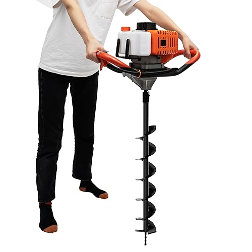 SICHENSH 52CC 2-Takt Benzin-Erdlochbohrer 1.9kw Benzin-Erdbohrer mit 4", 6" und 8" Bohrer Benzin Erdbohrer Erdlochbohrer Geeignet zum Graben von Löchern im Boden oder EIS/EU Stock SICHENSH 52CC 2-Takt Benzin-Erdlochbohrer 1.9kw Benzin-Erdbohrer mit 4", 6" und 8" Bohrer Benzin Erdbohrer Erdlochbohrer Geeignet zum Graben von Löchern im Boden oder EIS/EU Stock von SICHENSH