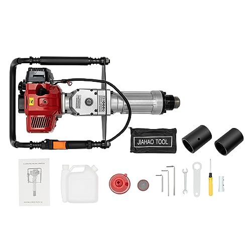 SICHENSH 52CC Benzin Pfahlramme 2 Takt Zaunpfahl-Ramme mit 3000BPM Auswirkung Häufigkeit und 6500RPM Rotationsgeschwindigkeit 1900W Handramme Benzin Geeignet für den Einsatz in Rammvorhaben SICHENSH 52CC Benzin Pfahlramme 2 Takt Zaunpfahl-Ramme mit 3000BPM Auswirkung Häufigkeit und 6500RPM Rotationsgeschwindigkeit 1900W Handramme Benzin Geeignet für den Einsatz in Rammvorhaben von SICHENSH