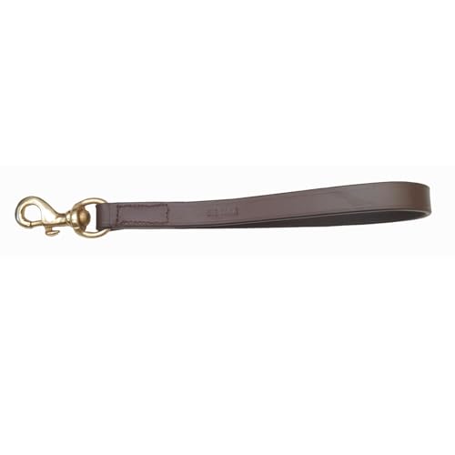 SIE Equestrian Kurze Hundeleine aus Leder, 30,5 cm, Braun SIE Equestrian Kurze Hundeleine aus Leder, 30,5 cm, Braun von SIE EQUESTRIAN