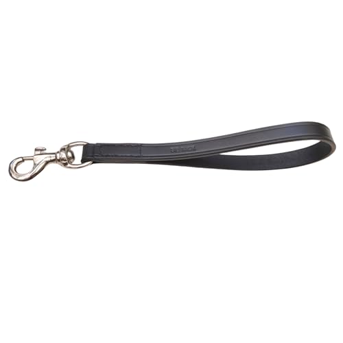SIE Equestrian Kurze Hundeleine aus Leder, 30,5 cm, Schwarz SIE Equestrian Kurze Hundeleine aus Leder, 30,5 cm, Schwarz von SIE EQUESTRIAN