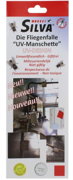 Silva 12x Fliegenfalle UV-Manschette, Fliegenfänger zur Bekämpfung ... von Silva