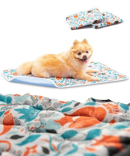 SILVERWOOF 2X Luxus Waschbare Pee Pads für Hunde - 2x Saugfähiger & Rutschfest - Wiederverwendbare und Wasserdichte Welpenunterlage - Hundematte Auto & Inkontienzunterlage mit Geruchskontrolle 70x50cm SILVERWOOF 2X Luxus Waschbare Pee Pads für Hunde - 2x Saugfähiger & Rutschfest - Wiederverwendbare und Wasserdichte Welpenunterlage - Hundematte Auto & Inkontienzunterlage mit Geruchskontrolle 70x50cm von SILVERWOOF