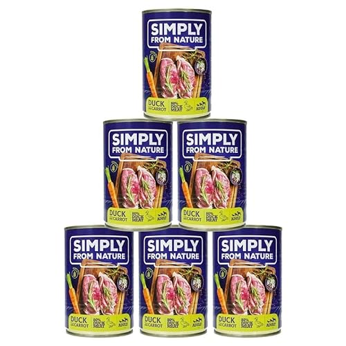 SIMPLY FROM NATURE Ente mit Karotte 6 x 400 g von SIMPLY FROM NATURE
