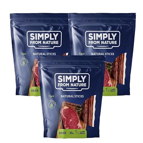 SIMPLY FROM NATURE Nature Sticks with Deer Nature Sticks mit Hirsch 3 x 7 St von SIMPLY FROM NATURE