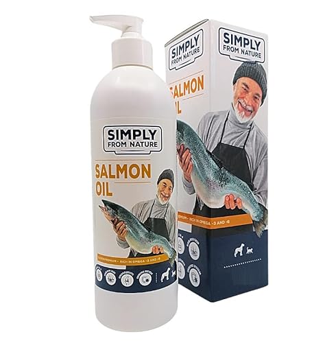 Simply from Nature Lachsöl für Hunde mit Omega 3 & 6 (1000 ml) von SIMPLY FROM NATURE