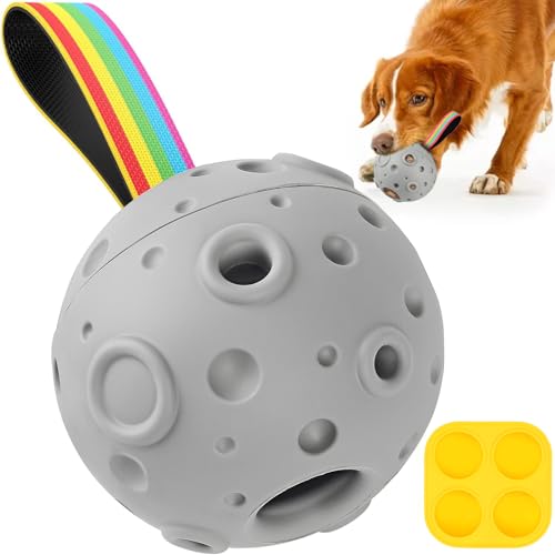 Schnüffelball für Hunde, Interaktives Hundespielzeug mit Leckerli Tabletthalter, Hunde Intelligenzspielzeug, Hundespielzeug, Um Sie Zu Beschäftigen, Geeignet für Kleine, Mittelgroße Und Große Hunde von SIMSPEAR