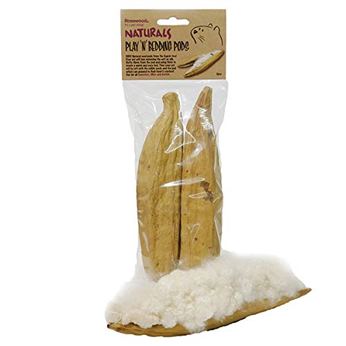 SIPW - 100 % weiche natürliche Kapok-Wolle, Einstreu für Hamster, Meerschweinchen, Rennmäuse, Mäuse, Ratten (Kapok Pods). von SUPTMAX