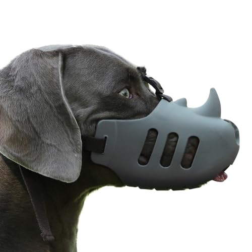 Maulkorb Hunde Korbmaulkorb Verhindert Beißen Kauen Hundemaulkorb Atmungsaktiv Hundemundabdeckung Verstellbar Hundemaske Silikon Maulkörbe für Kleine Mittelgroße Hunde Maulkorb Hunde Korbmaulkorb Verhindert Beißen Kauen Hundemaulkorb Atmungsaktiv Hundemundabdeckung Verstellbar Hundemaske Silikon Maulkörbe für Kleine Mittelgroße Hunde von SIQITECH
