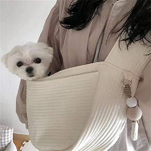 Katzentrage One Shoulder Outdoor Reise Haustier Rucksack Cross Bag Tote Bag Haustierbedarf Haustiertrage (Größe: innerhalb von 4 kg) von SISWIM