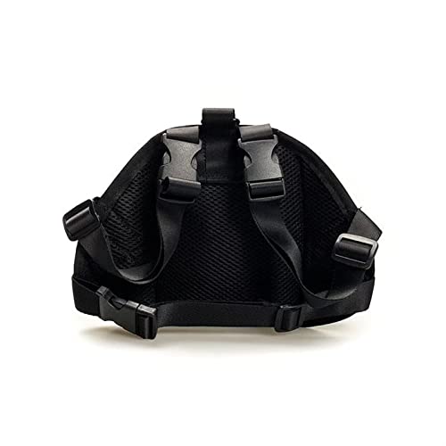 Katzentragerucksack aus PU-Leder, taktischer Haustierrucksack mit verstellbaren Riemen für kleine und mittelgroße Hunde, Haustierträger (Farbe: nur Rucksack, Größe: 110 cm) von SISWIM