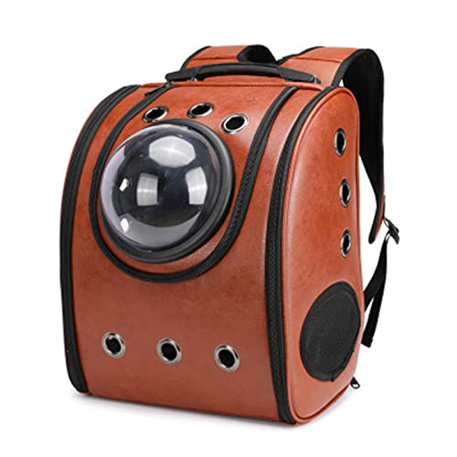 SISWIM Katzentragetasche, Luftpolstertasche, Transport, tragbare atmungsaktive Reisetasche, Haustier-Outdoor-Rucksack, Haustier-Tragetasche (Farbe: D) von SISWIM