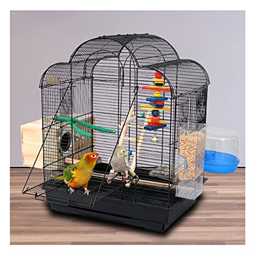 SISWIM Vogelkäfig Großer Vogelkäfig Metallkuppel Papageikäfig mit Zuchtbox und Feeder Vogelkäfig for Starling Budgien Kanarische Liebe Vögel Haustierzubehör SISWIM Vogelkäfig Großer Vogelkäfig Metallkuppel Papageikäfig mit Zuchtbox und Feeder Vogelkäfig for Starling Budgien Kanarische Liebe Vögel Haustierzubehör von SISWIM