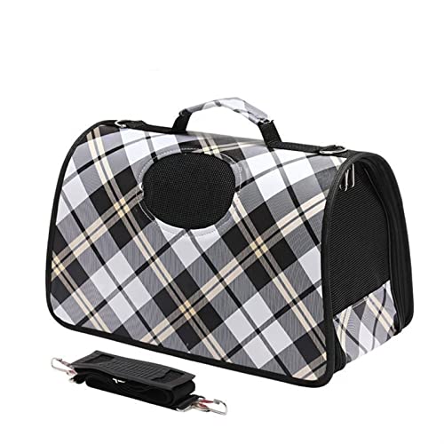Tragbare Katzentasche, Transportrucksack, kann 0,5–6 kg kleine Hunde tragen (Farbe: Stil 4, Größe: L) von SISWIM
