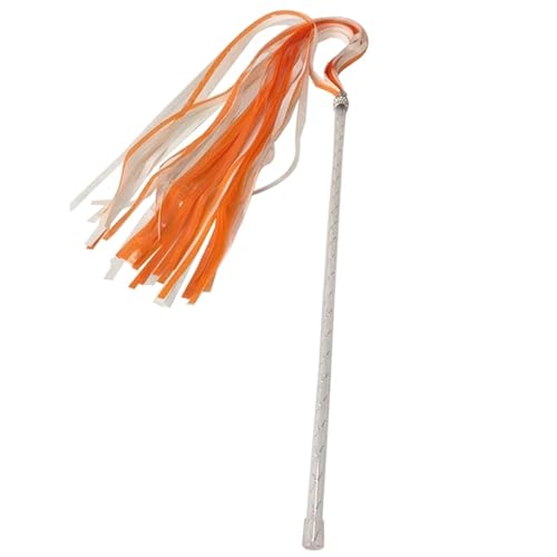 SITBXO 1PC Kreative Kätzchen Teaser Zauberstab Glocke Quaste Stick Interaktives Katzenspielzeug for Training & Heimtierbedarf Katzenspielzeug(2) von SITBXO