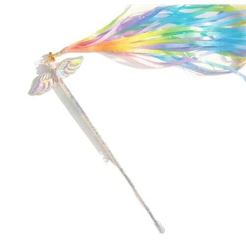 SITBXO 1PCS Interaktive Katze Angelrute Stick Spiel Zauberstab Quaste Teaser Pol Katzenspielzeug(01) von SITBXO