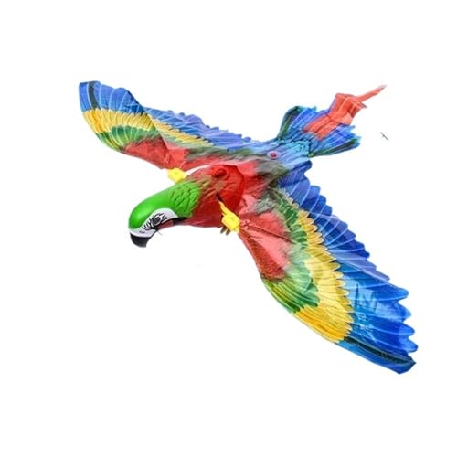SITBXO Elektrisches hängendes Katzenspielzeug, simulierter Vogel und Adler, interaktiver Spielstab Katzenspielzeug(Parrot) von SITBXO