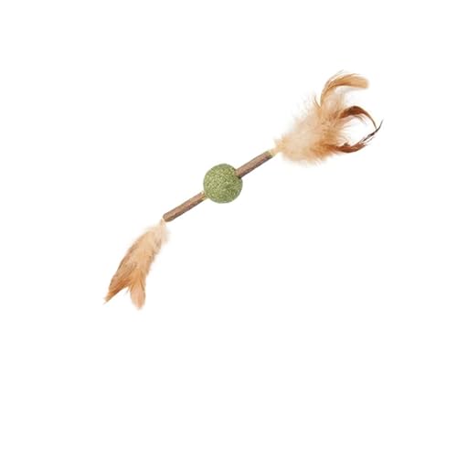 SITBXO Katzenspielzeug-Snacks-Stick, natürliche Katzenminze-Füllung for die Zahnreinigung von Kätzchen und Haustierzubehör Katzenspielzeug(F) von SITBXO