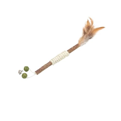 SITBXO Katzenspielzeug-Snacks-Stick, natürliche Katzenminze-Füllung for die Zahnreinigung von Kätzchen und Haustierzubehör Katzenspielzeug(H) von SITBXO