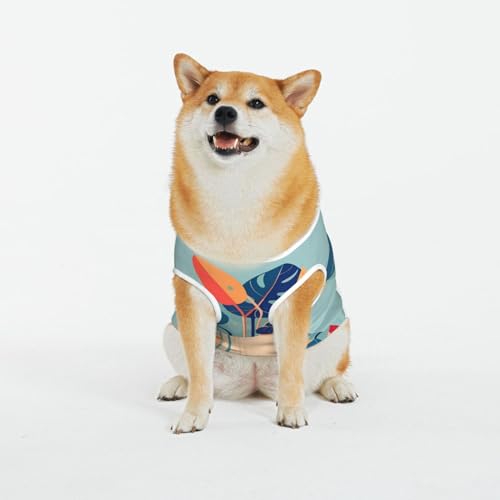 Siulas Hundejacke, Haustierkleidung für Katzen und Hunde, blau-orange, Schildkrötenleback, Bambus-Hunde-Pyjama, Mantel für kleine, mittelgroße und große Hunde Siulas Hundejacke, Haustierkleidung für Katzen und Hunde, blau-orange, Schildkrötenleback, Bambus-Hunde-Pyjama, Mantel für kleine, mittelgroße und große Hunde von SIULAS