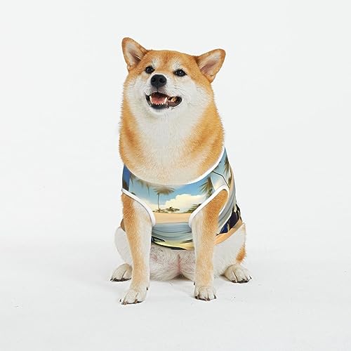Siulas Klassische Hunde-Angstjacke, bequeme Haustierbekleidung für Katzen und Hunde, Schildkröten am Strand, Mantel für kleine, mittelgroße und große Hunde Siulas Klassische Hunde-Angstjacke, bequeme Haustierbekleidung für Katzen und Hunde, Schildkröten am Strand, Mantel für kleine, mittelgroße und große Hunde von SIULAS
