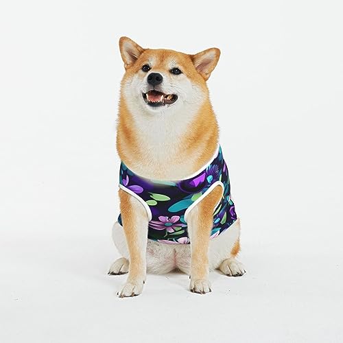 Siulas Klassische Hunde-Angstjacke, bequeme Haustierbekleidung für Katzen und Hunde, lila Kamelienmantel für kleine, mittelgroße und große Hunde Siulas Klassische Hunde-Angstjacke, bequeme Haustierbekleidung für Katzen und Hunde, lila Kamelienmantel für kleine, mittelgroße und große Hunde von SIULAS