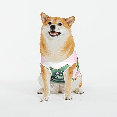 Siulas Klassische Hunde-Anxiety-Jacke, bequeme Haustierbekleidung für Katzen und Hunde, Cartoon-Sukkulenten-Mantel für kleine, mittelgroße und große Hunde Siulas Klassische Hunde-Anxiety-Jacke, bequeme Haustierbekleidung für Katzen und Hunde, Cartoon-Sukkulenten-Mantel für kleine, mittelgroße und große Hunde von SIULAS