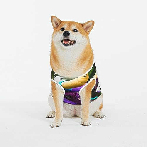 Siulas Klassische Hunde-Anxiety-Jacke, bequeme Haustierbekleidung für Katzen und Hunde, farbenfroher Kuhkopfmantel für kleine, mittelgroße und große Hunde Siulas Klassische Hunde-Anxiety-Jacke, bequeme Haustierbekleidung für Katzen und Hunde, farbenfroher Kuhkopfmantel für kleine, mittelgroße und große Hunde von SIULAS