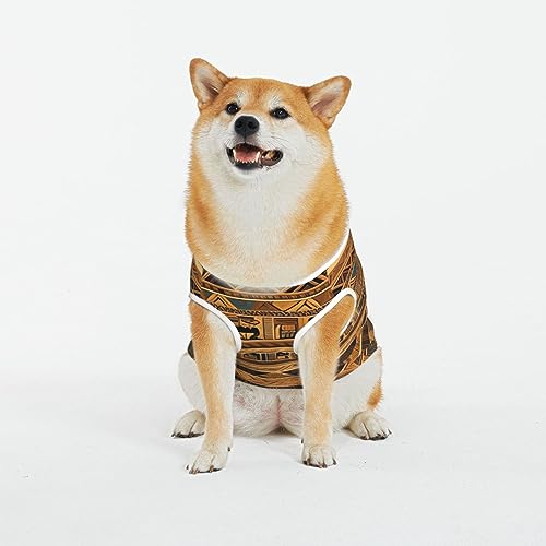 Siulas Klassische Hunde-Anxiety-Jacke,Bequeme Haustierbekleidung für Katzen und Hunde,Ägyptischer Freskenmantel für kleine, mittelgroße und große Hunde Siulas Klassische Hunde-Anxiety-Jacke,Bequeme Haustierbekleidung für Katzen und Hunde,Ägyptischer Freskenmantel für kleine, mittelgroße und große Hunde von SIULAS