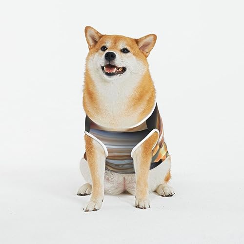 Siulas Klassische Hundeangstjacke, bequeme Haustierbekleidung für Katzen und Hunde, Jupiter-Landschaftsmantel für kleine, mittelgroße und große Hunde Siulas Klassische Hundeangstjacke, bequeme Haustierbekleidung für Katzen und Hunde, Jupiter-Landschaftsmantel für kleine, mittelgroße und große Hunde von SIULAS