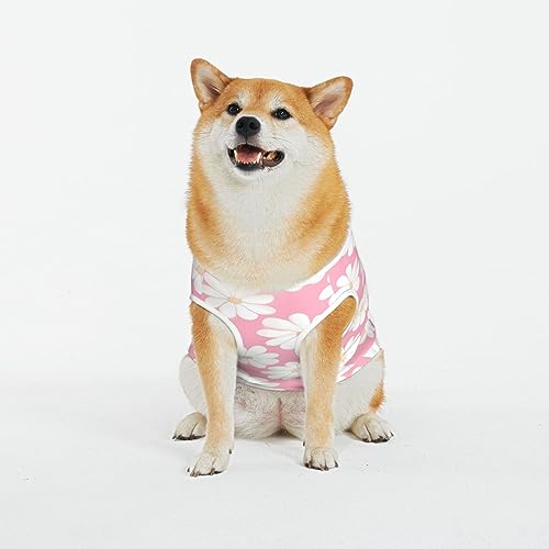 Siulas Klassische Hundeangstjacke, bequeme Haustierbekleidung für Katzen und Hunde, Kamelienmuster für kleine, mittelgroße und große Hunde Siulas Klassische Hundeangstjacke, bequeme Haustierbekleidung für Katzen und Hunde, Kamelienmuster für kleine, mittelgroße und große Hunde von SIULAS
