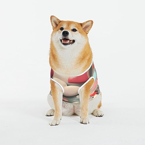 Siulas Klassische Hundeangstjacke, bequeme Haustierbekleidung für Katzen und Hunde, Liebesmuster für kleine, mittelgroße und große Hunde Siulas Klassische Hundeangstjacke, bequeme Haustierbekleidung für Katzen und Hunde, Liebesmuster für kleine, mittelgroße und große Hunde von SIULAS