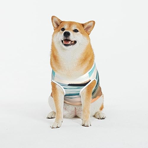 Siulas Klassische Hundeangstjacke, bequeme Haustierbekleidung für Katzen und Hunde, Strandlandschaft für kleine, mittelgroße und große Hunde Siulas Klassische Hundeangstjacke, bequeme Haustierbekleidung für Katzen und Hunde, Strandlandschaft für kleine, mittelgroße und große Hunde von SIULAS