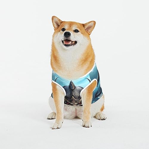Siulas Klassische Hundeangstjacke, bequeme Haustierbekleidung für Katzen und Hunde, fliegender Drachenmantel für kleine, mittelgroße und große Hunde Siulas Klassische Hundeangstjacke, bequeme Haustierbekleidung für Katzen und Hunde, fliegender Drachenmantel für kleine, mittelgroße und große Hunde von SIULAS
