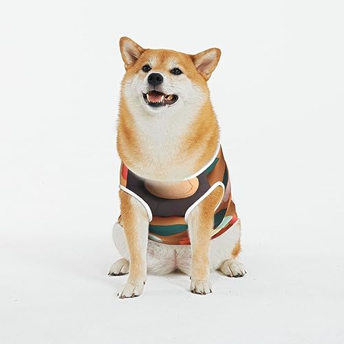Siulas Klassische Hundeangstjacke, bequeme Haustierbekleidung für Katzen und Hunde, geschnittenes Papier mit buntem Sonnenblumenmantel für kleine, mittelgroße und große Hunde Siulas Klassische Hundeangstjacke, bequeme Haustierbekleidung für Katzen und Hunde, geschnittenes Papier mit buntem Sonnenblumenmantel für kleine, mittelgroße und große Hunde von SIULAS