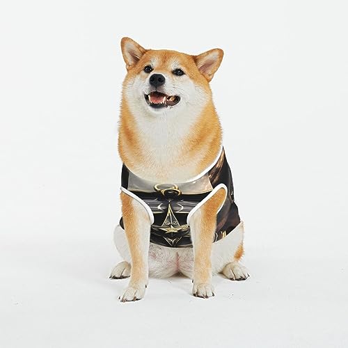 Siulas Klassische Hundeangstjacke, bequeme Haustierbekleidung für Katzen und Hunde, magisches Design, nordische Runen, Kompassmantel für kleine, mittelgroße und große Hunde Siulas Klassische Hundeangstjacke, bequeme Haustierbekleidung für Katzen und Hunde, magisches Design, nordische Runen, Kompassmantel für kleine, mittelgroße und große Hunde von SIULAS